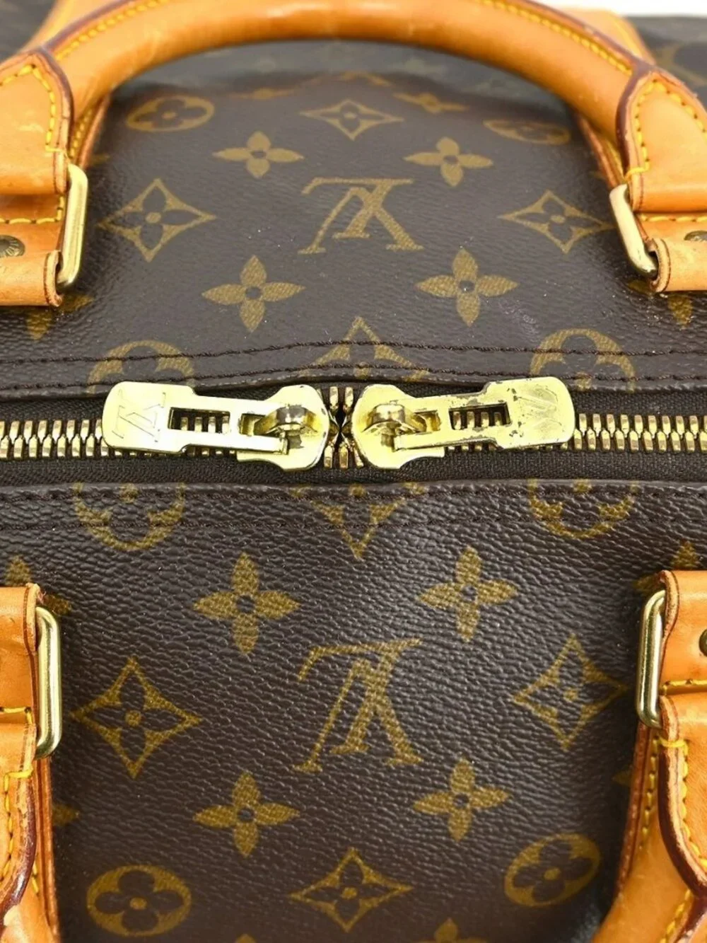 Best03 LOUIS VUITTON KEEPALL 55 TRAVEL HANDBAG MONOGRAM